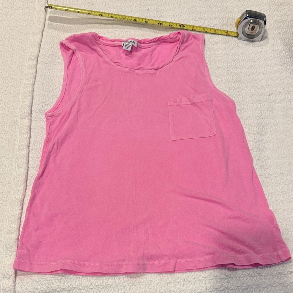 Splendid Bright Pink Muscle Tee